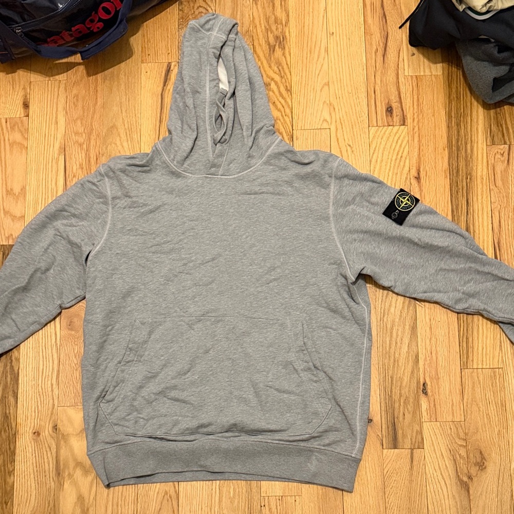 Stone island Gray Hoodie